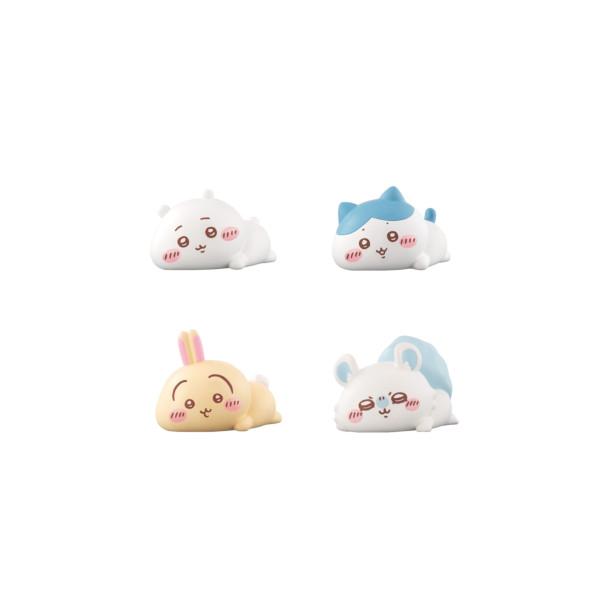 もっちりころりん♪ ちいかわ より　４種(ちいかわ/ハチワレ/うさぎ/モモンガ)  バンダイ キャン...