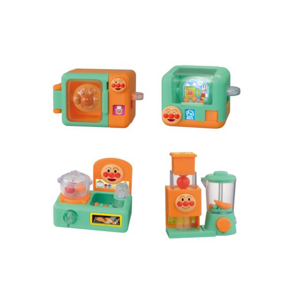 それいけ！アンパンマン わくわく！おてつだいキッチン 全４種（2024年）  バンダイ キャンディト...