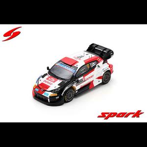 Spark Model(スパークモデル) TOYOTA GR YARIS Rally1 #17 2023(1/43) S6718｜modelcar-grease