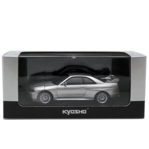 1/43　京商　ミニカー　日産 スカイライン GT-R(BCNR33) スポーツ ソニックシルバー　NISSAN SKYLINE GT-R (BCNR33) Sports(Sonic Silver)｜modelcarshop-ss43