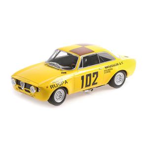 ミニチャンプス 1/18 アルファロメオ GTA 1300 ジュニア 1971 イエロー