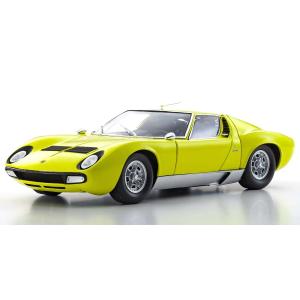 KYOSHO 1/18 (KS08317Y) Lamborghini Miura P400SV Yellow/Silver｜modelcarshop-ss43