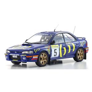 KYOSHO 1/18 (KS08962B) SUBARU Impreza #5 Rallye Monte-Carlo 1995｜modelcarshop-ss43