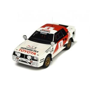 1/18 オットーモービル ミニカー セリカ　Toyota Celica Twin Cam Groupe B Safari Rally 1984　#5｜modelcarshop-ss43