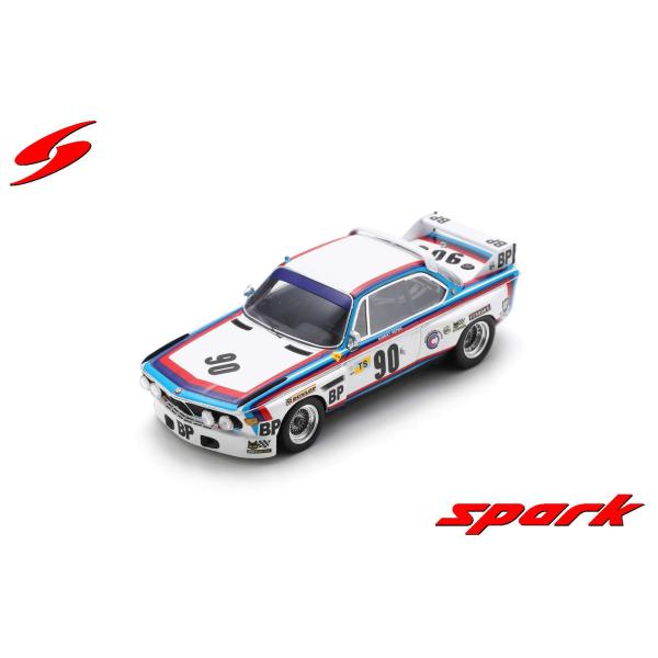 Spark 1/43 (S1558) BMW 3.0 CSL #90 24H Le Mans 197...