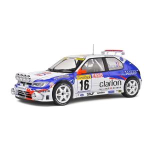 Solido 1/18 (S1808303) Peugeot 306 Maxi #16 Rally Monte-Carlo 1998 Night version｜modelcarshop-ss43