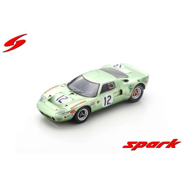 Spark 1/43 (S4539) FORD GT40 #12 24H LE MANS 1968