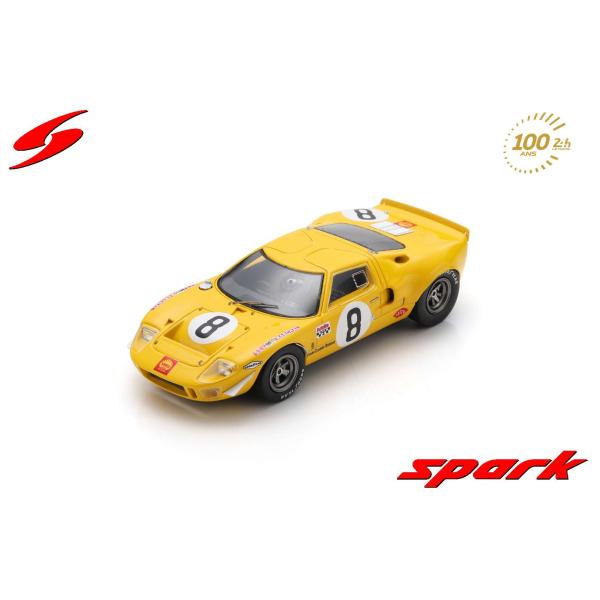 Spark 1/43 (S4540) Ford GT40 #8 24H Le Mans 1968