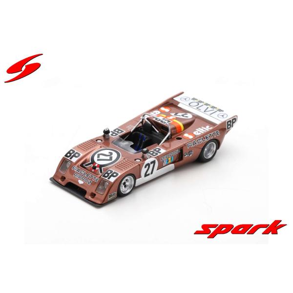 Spark 1/43 (S4714) Chevron B36 #27 24H Le Mans 197...