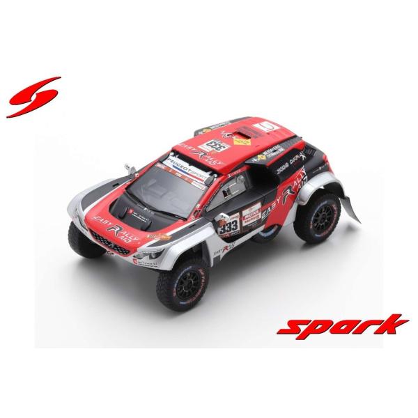 Spark 1/43 (S5629) Peugeot 3008 DKR Maxi #333 Easy...