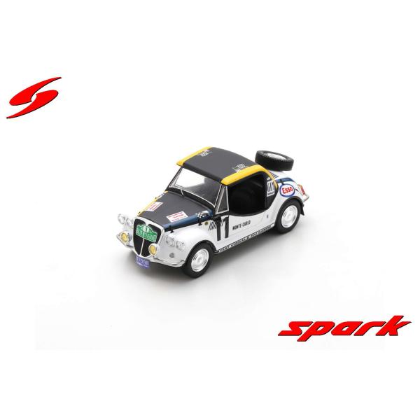 Spark 1/43 (S5648) Fiat 500 Gamine #11 Rally Monte...