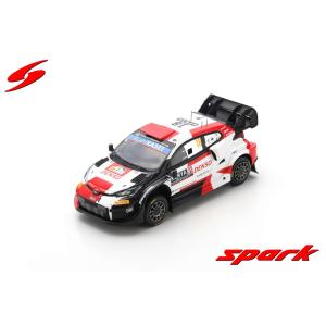 Spark 1/43 (S6710) TOYOTA GR Yaris Rally1 #18 TOYOTA GAZOO Racing WRT 3rd Rally Safari Kenya 2022｜modelcarshop-ss43