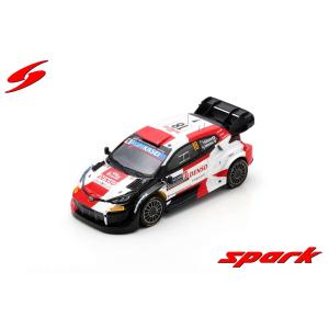 Spark 1/43 (S6721) TOYOTA GR Yaris Rally1 HYBRID #18 TOYOTA GAZOO Racing WRT 6th Rally Monte Carlo 2023｜modelcarshop-ss43