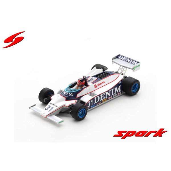 Spark 1/43 (S7252) Osella FA1B #31 Belgian GP 1981...
