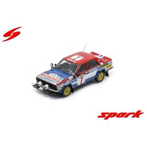 Spark 1/43 (S7771) Datsun Violet GT #7 Winner Rally Safari 1981｜modelcarshop-ss43