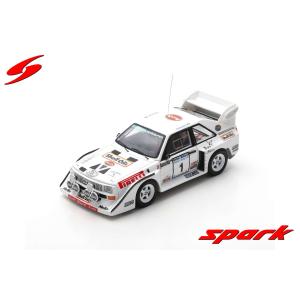 Spark 1/43 (S7898) Audi S1 Quattro #1 British Ulster Rally 1985｜modelcarshop-ss43