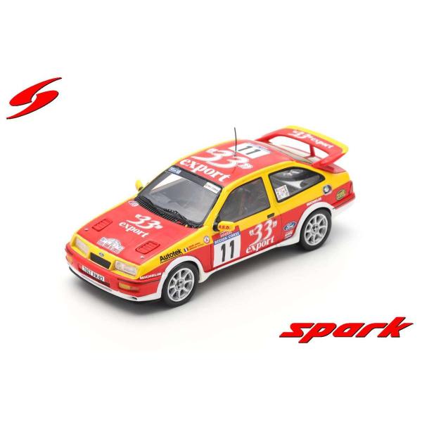 Spark 1/43 (S8703) Ford Sierra RS Cosworth #11 Tou...