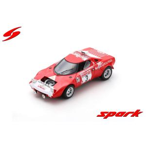 Spark 1/43 (S9070) Lancia Stratos HF #3 Tour de Corse 1972｜modelcarshop-ss43