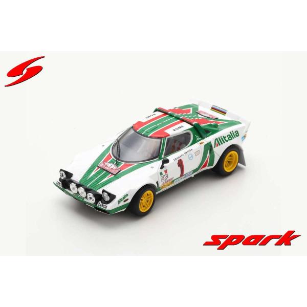 Spark 1/43 (S9090) Lancia Stratos HF #1 Winner Ral...