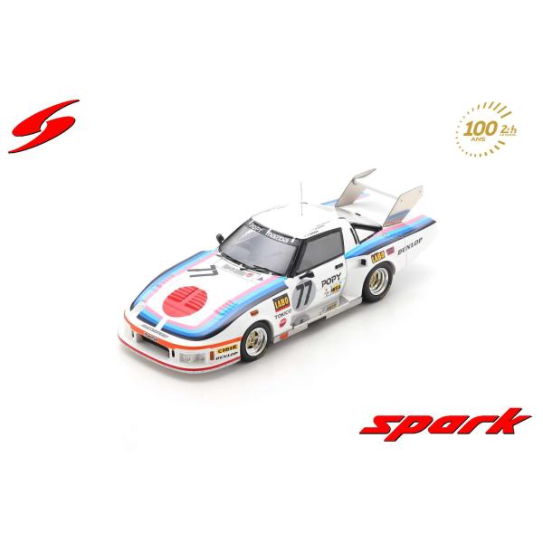 Spark 1/43 (S9471) Mazda RX-7 #77 24H Le Mans 1979