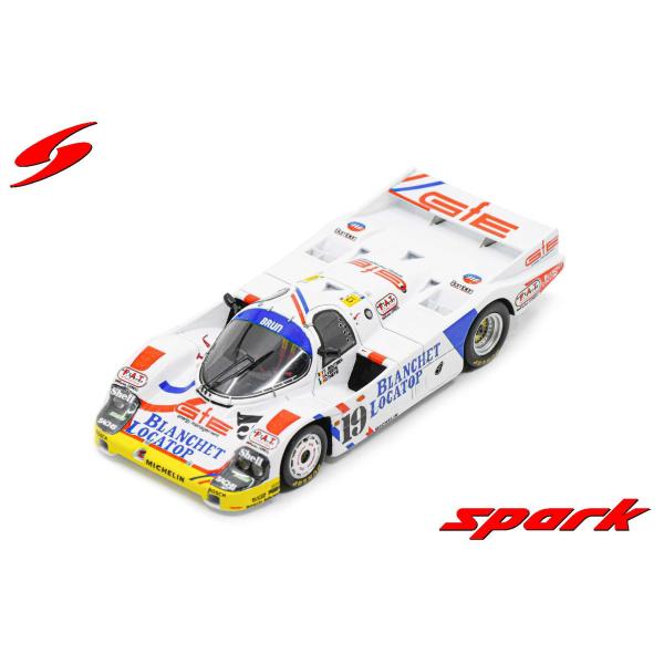 Spark 1/43 (S9870) Porsche 956 #19 24H Le Mans 198...
