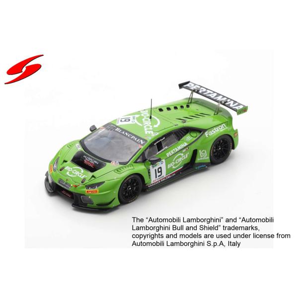 Spark 1/43 (SB296) Lamborghini Huracan GT3 #19 GRT...