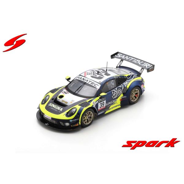 Spark 1/43 (SB519) Porsche 911 GT3 R #39 SINGHA Ra...