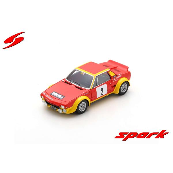 Spark 1/43 (SI012) Fiat X 1/9 #2 Rally di Sicilia ...