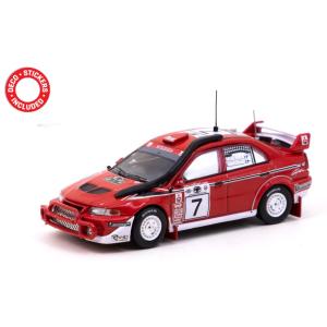 Tarmac Works 1/64 (T64-021-01SAF) Mitsubishi Lancer Evolution 6.5 Safari Rally 2001 #7 Winner｜modelcarshop-ss43