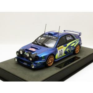 1/18　トップマルケス スバル インプレッサ Subaru Impreza S7 555 WRC No.10 2002 Monte Carlo Night Version｜modelcarshop-ss43