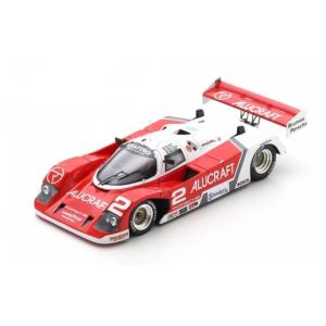 1/43スパーク ポルシェ 962 CK6 LM 1990 Spark (スパーク) 1/43 Porsche 962 C No.19 26th 24H Le Mans
