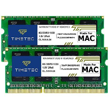 Timetec 16GB KIT(2x8GB) Apple対応 DDR3 1333MHz RAMアッ...