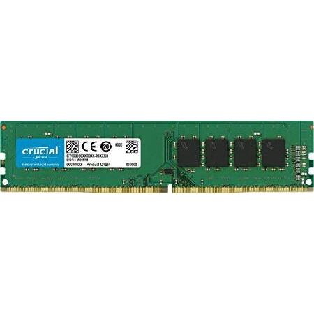 クルーシャルRAM 4GB DDR4 2400MHz デスクトップメモリ CT4G4DFS824A ...