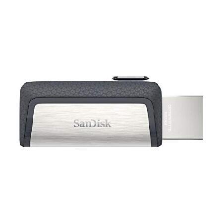サンディスク ウルトラデュアル USBフラッシュドライブ 64GB グレー