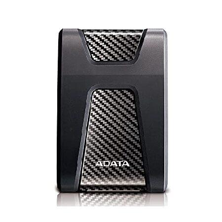ADATA HD650 4TB USB 3.1 外付けハードドライブ, ブラック (AHD650-4...