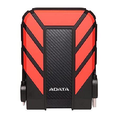 ADATA HD710 Pro 2TB 外付けハードドライブ, レッド