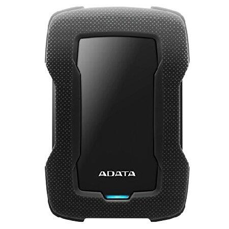 ADATA RIGTED 外付け磁気ディスクメモリドライブ - AHD330-1TU31-CBK -...