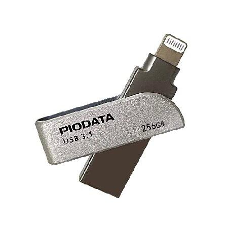 PioData iXflash 256GBフラッシュペンドライブ iOS/Windows/Mac I...