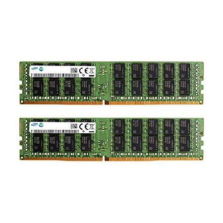 サムスン 64GB メモリバンドル DDR4 PC4-21300 2666MHz RDIMM (2 ...