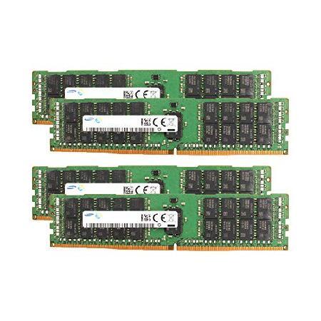 Samsung 128GB DDR4 PC4-19200 2400MHzメモリバンドル（4 x 32...