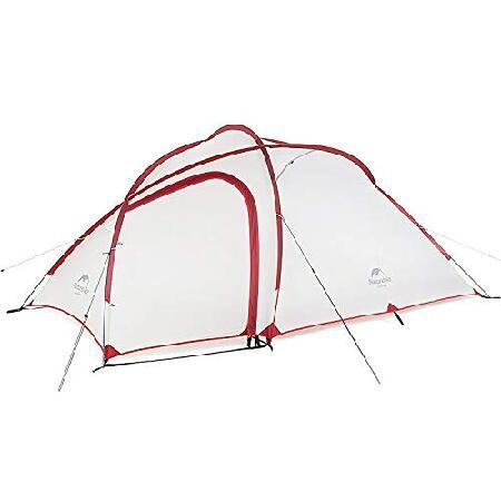 Naturehike Hiby4 3-4人用キャンプ テント 2020Q1アップグレード版 アウトド...