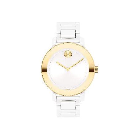 Movado ボールド エボリューション レディース ウォッチ ホワイト (モデル: 3600710...