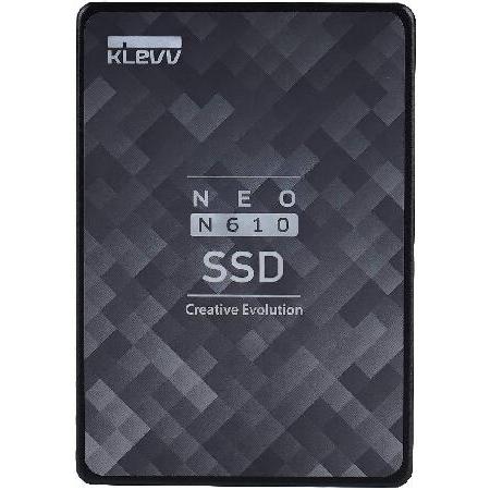 KLEVV NEO N610 SSD 256GB SATA 3 2.5インチ 3D TLC NAND...