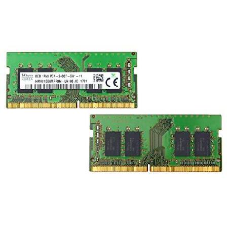 SK HYNIX 16GB DDR4 PC4-19200 2400MHZ 1RX8 CL17 メモリ...