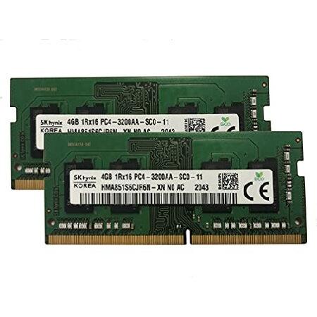 SK Hynix 8GB DDR4 3200MHz 1.2V SODIMM RAM (2 x 4GB...
