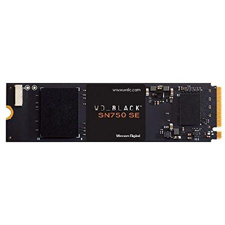 WD_BLACK 500GB SN750 SE NVMeゲーミングSSD - Gen4 PCIe, ...