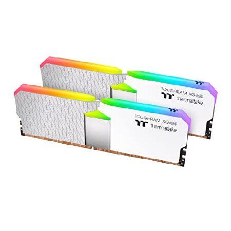 サーマルテイク TOUGHRAM XG RGBホワイト DDR4 4400MHz 16GB (8GB...