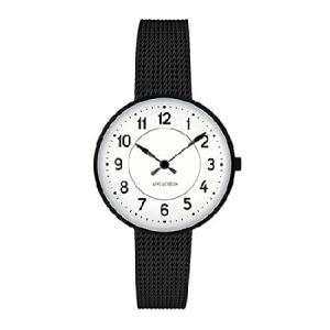 [アルネヤコブセン] 腕時計 A53400-1410 レディース ブラック