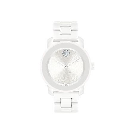 Movado レディースボールドセラミックスイスクォーツウォッチ