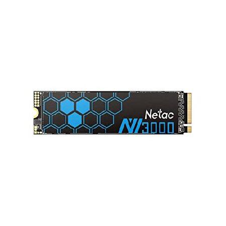 Netac 1TB NVMe SSD 3,100MB/s, アルミヒートスプレッダー搭載, ゲーミン...